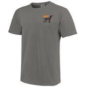 Tennessee Hunting Dog Flag Comfort Colors Tee